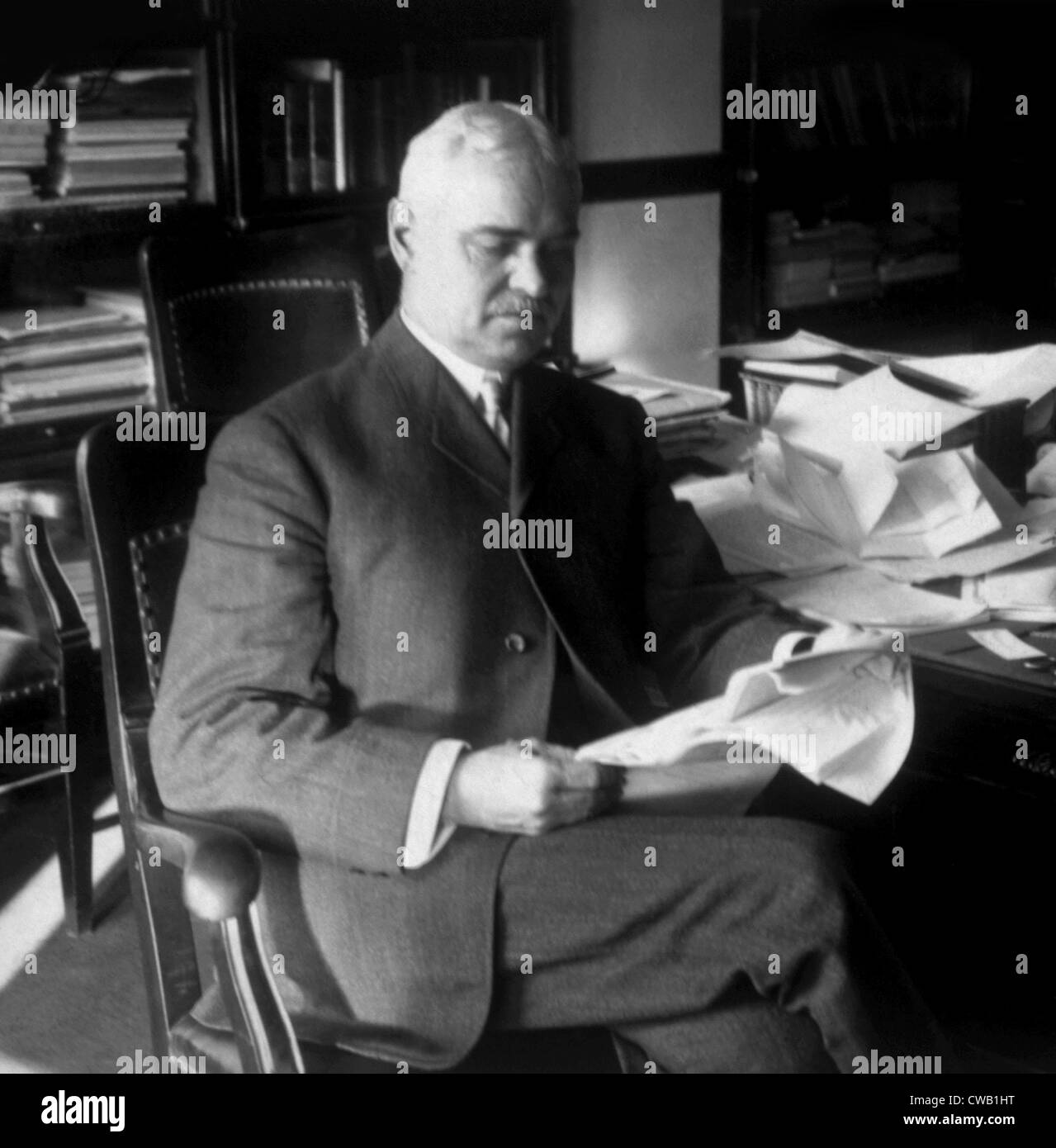 George Washington Goethals (1858-1928), ingegnere responsabile del Canale di Panama la costruzione, ca. 1914 Foto Stock