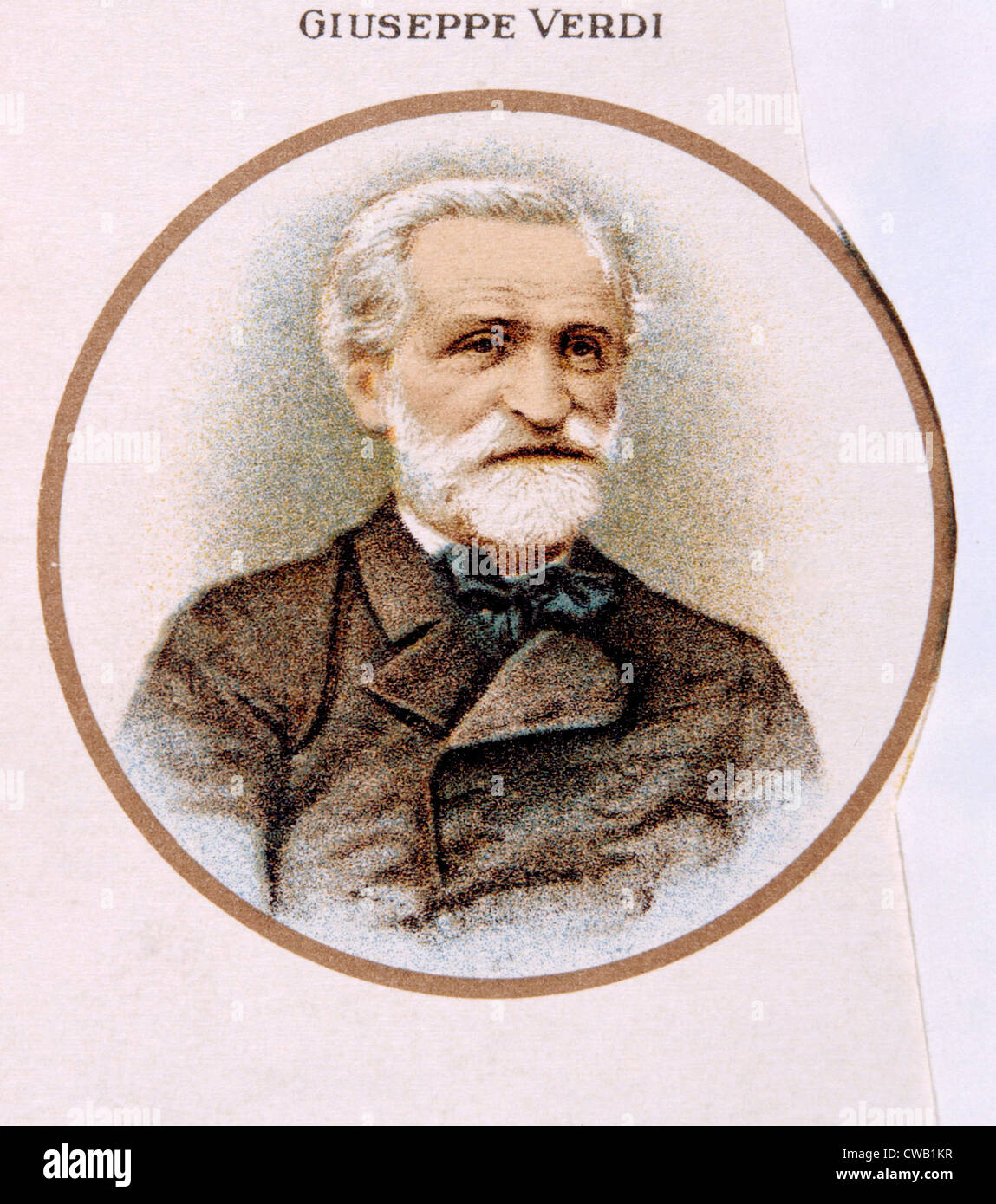 Giuseppe Verdi (1813-1901) Foto Stock