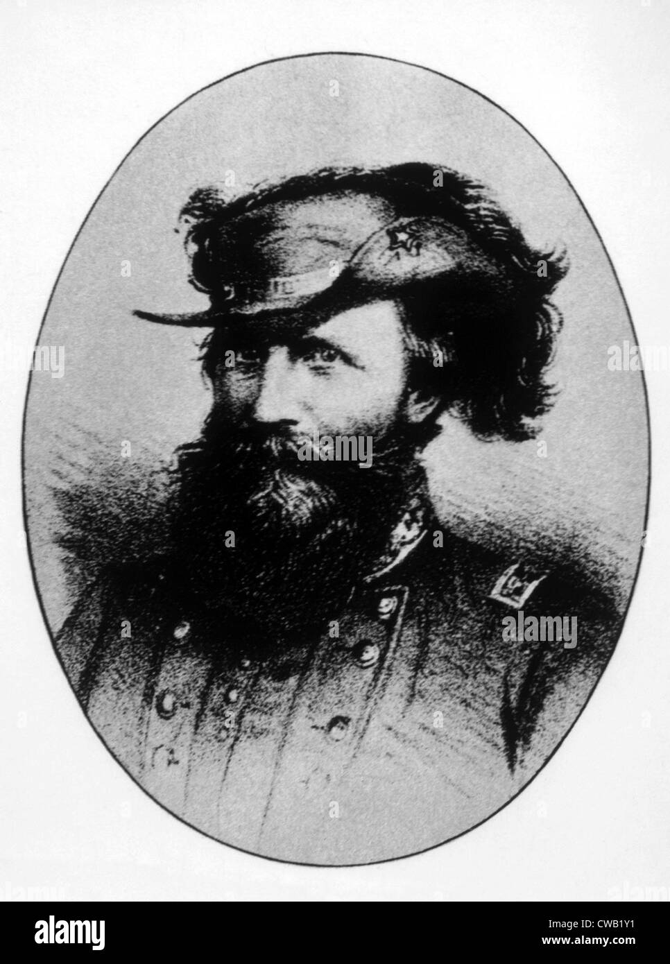 Jeb Stuart (1833-1864), litografia di ca. 1864 Foto Stock