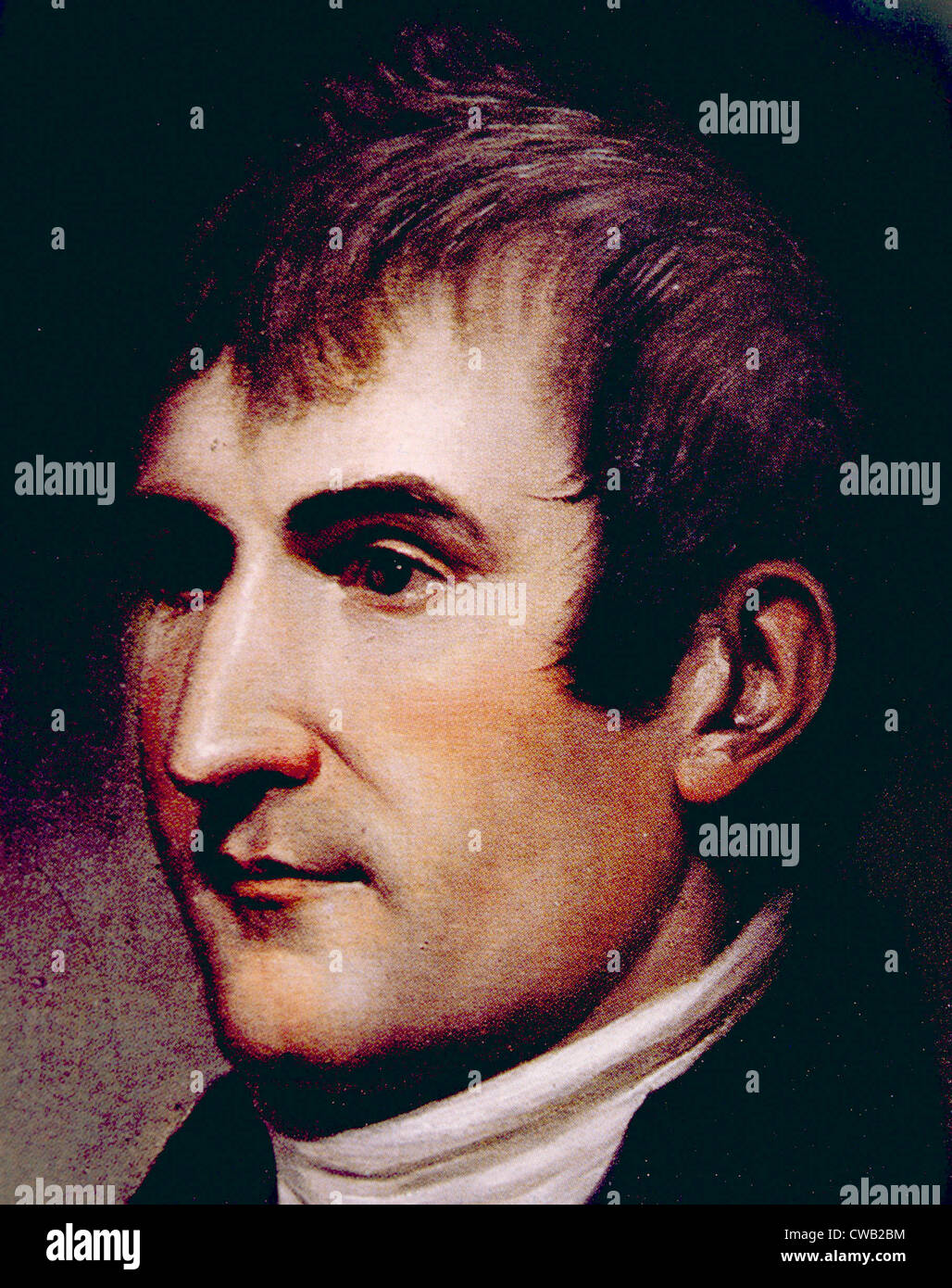 Meriwether Lewis (1774-1809), co-leader del Lewis & Clark Expedition, partrait da Charles Willson Peale Foto Stock