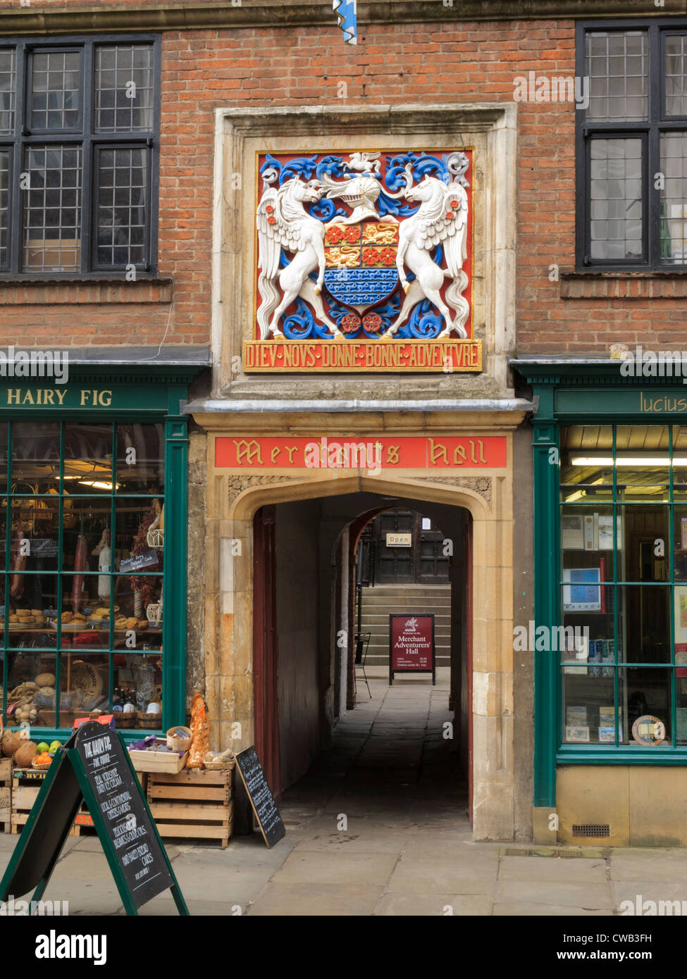 Merchants Hall York Yorkshire Inghilterra Foto Stock