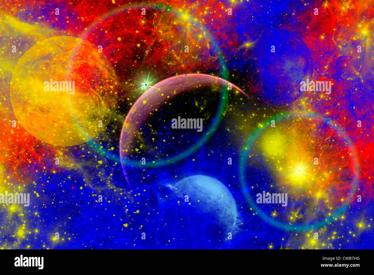 Pianeta Maker Foto Stock