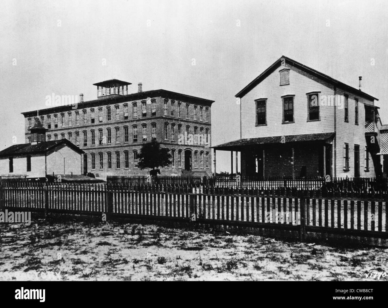 Il Ybor fabbrica di sigari. Tampa, FL. 1886 Foto Stock