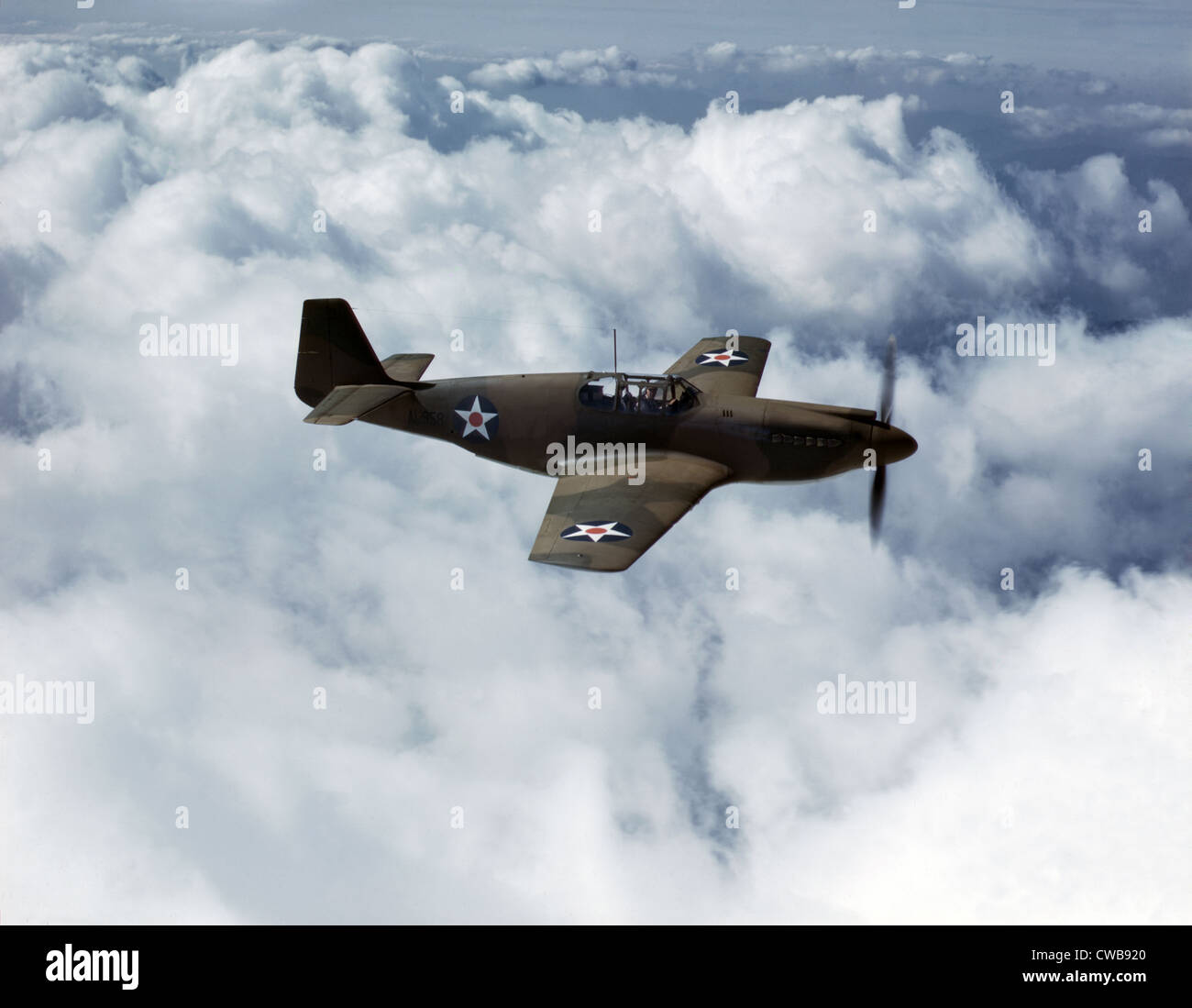 La North American Aviation's P Mustang Fighter, 1942 Foto Stock
