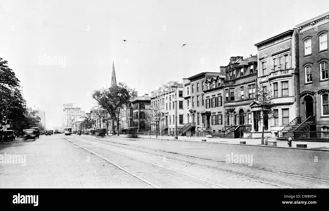 Newark, New Jersey. Broad Street. ca. 1920 Foto Stock