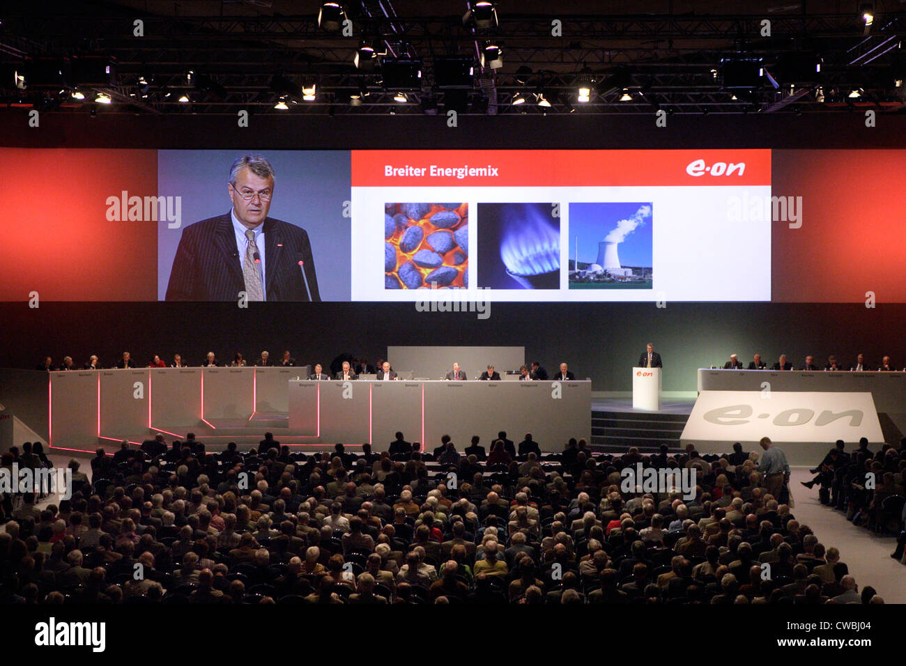 EON, Dr. Wulf Bernotat H. Foto Stock