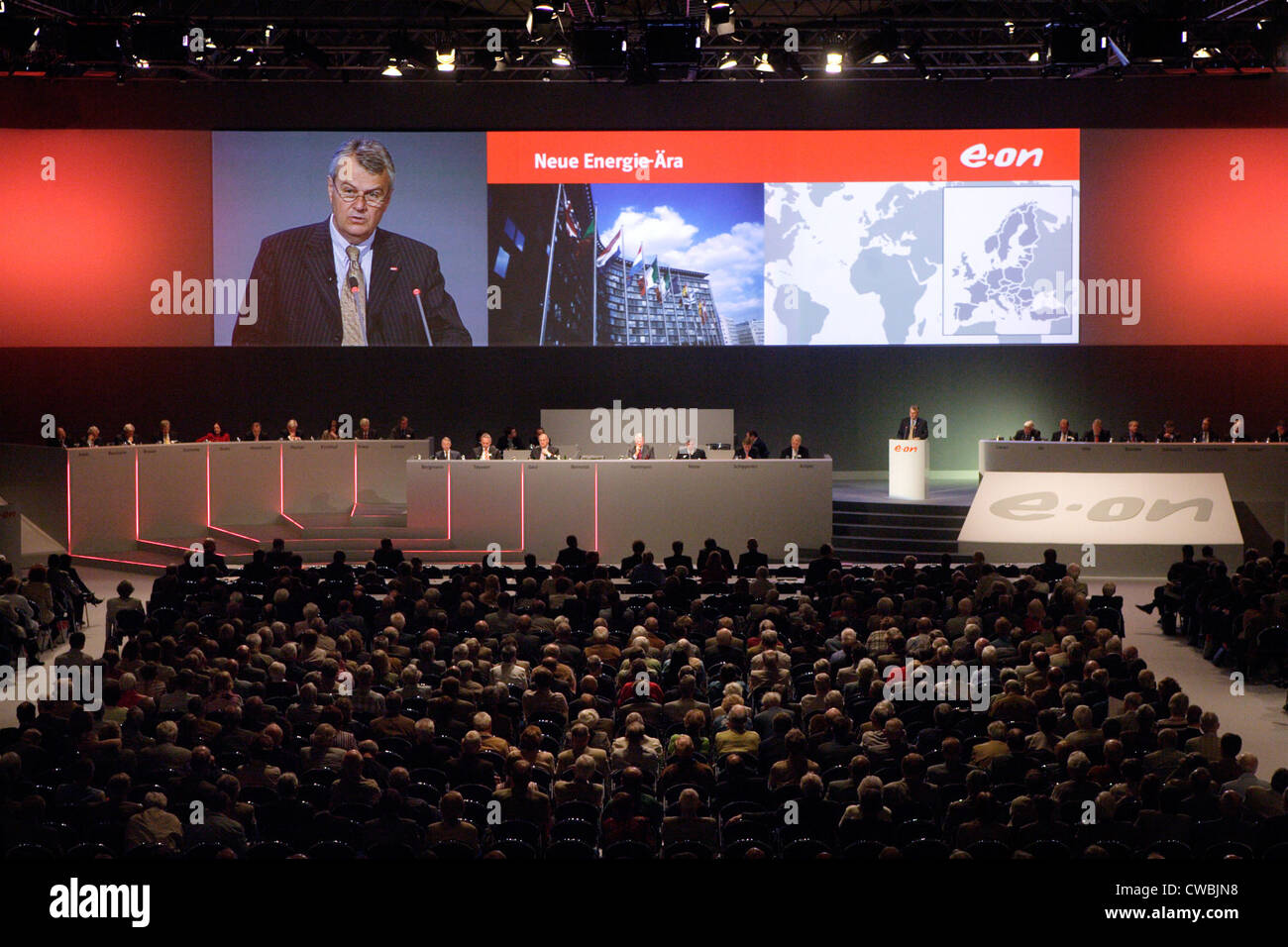 EON, Dr. Wulf Bernotat H. Foto Stock