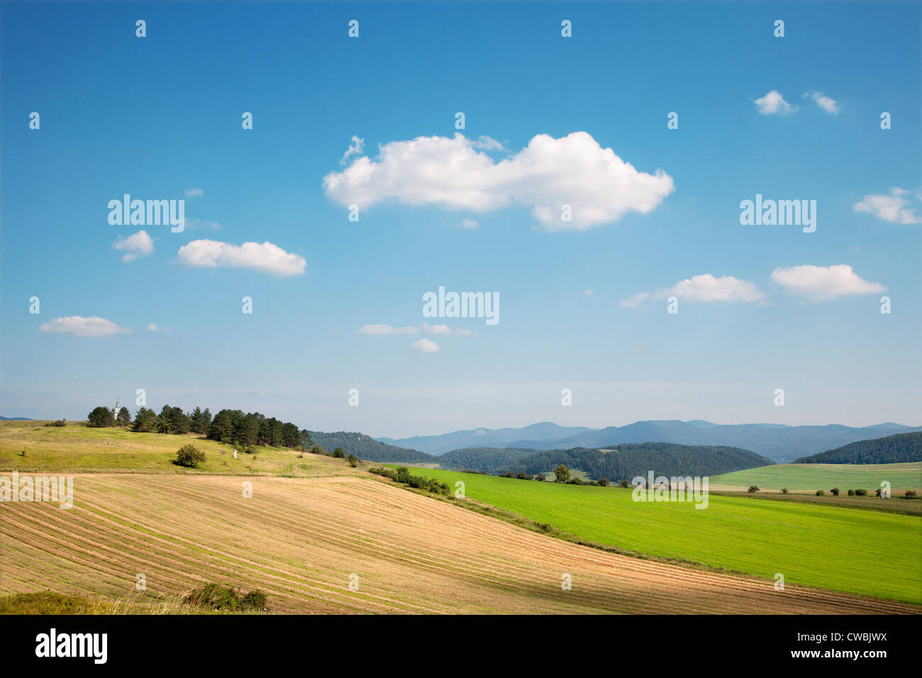 Slovacchia - paesaggio da SPI Foto Stock