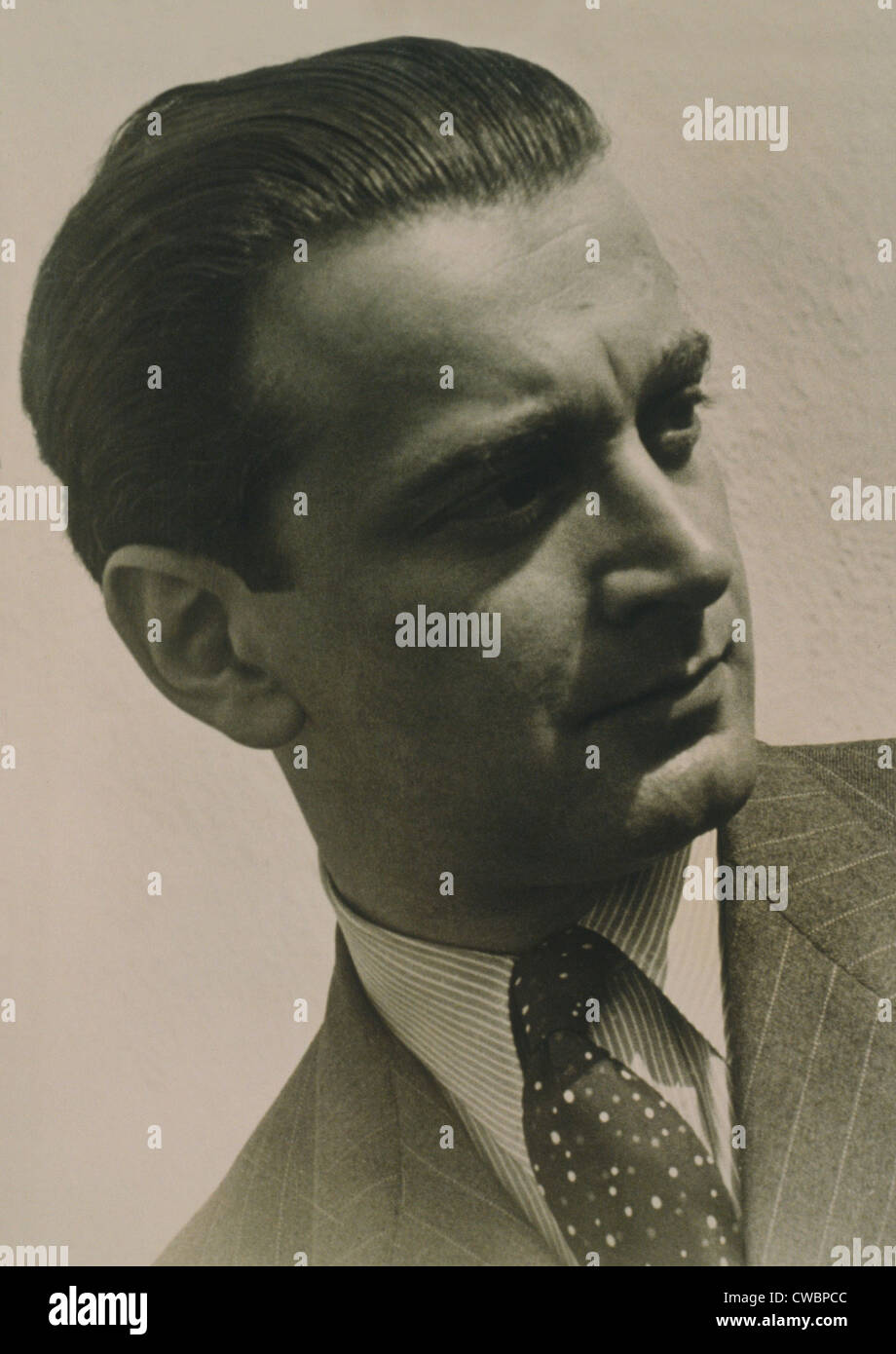 Miklos Rozsa (1907-1995) Hungarian-American compositore del premiato film spartiti musicali. Egli è stato nominato per 17 Academy Foto Stock