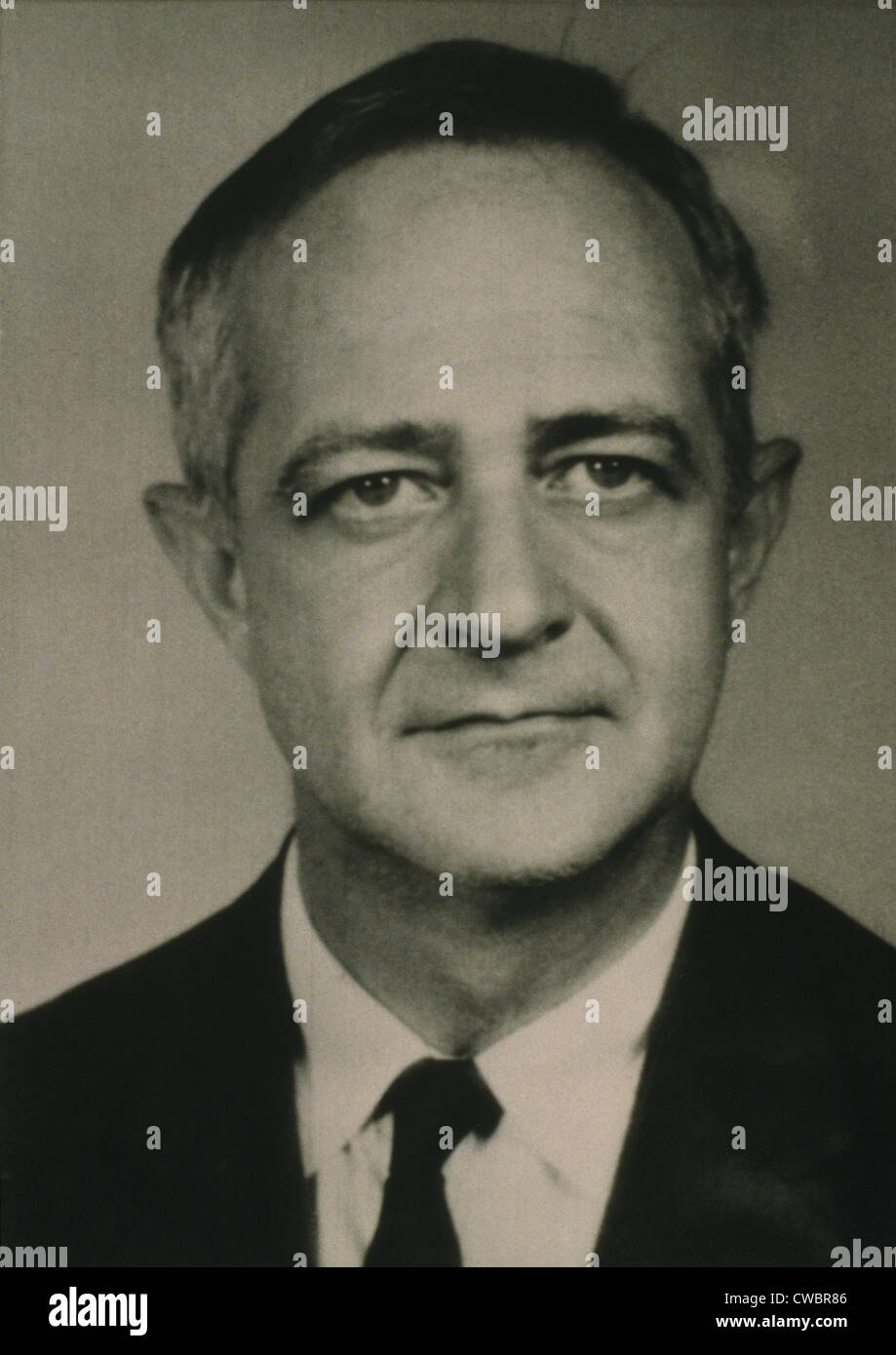 Walter Jackson Bate (1918-1999), American critico letterario e autore più noto per le sue biografie di John Keats e Samuel Foto Stock