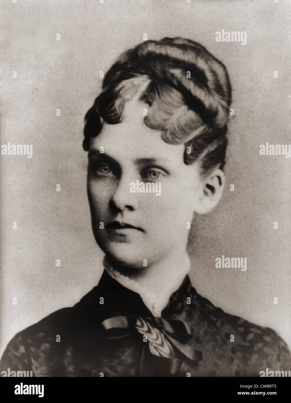 Alice Hathaway Lee Roosevelt (1861-1884), prima moglie del Presidente T.R. Roosevelt, morì all età di 22 anni , dopo la nascita del loro unico Foto Stock