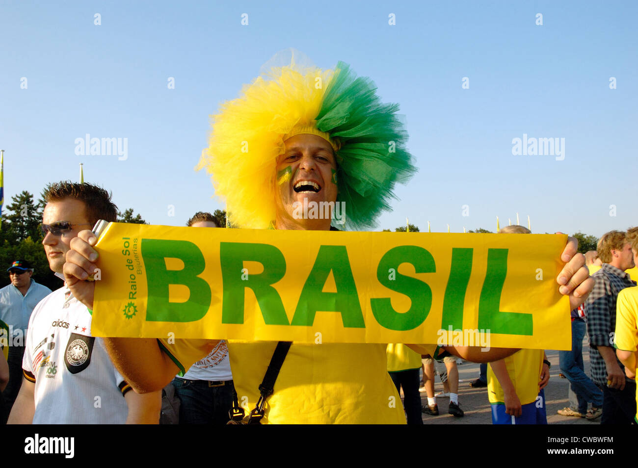 WM - Il calcio brasiliano Foto Stock