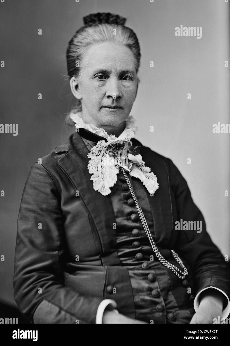 Belva Lockwood (1830-1917), era un avvocato, politico e la vita lunga femminista. Nel 1879, diventò la prima donna ad essere ammessi Foto Stock