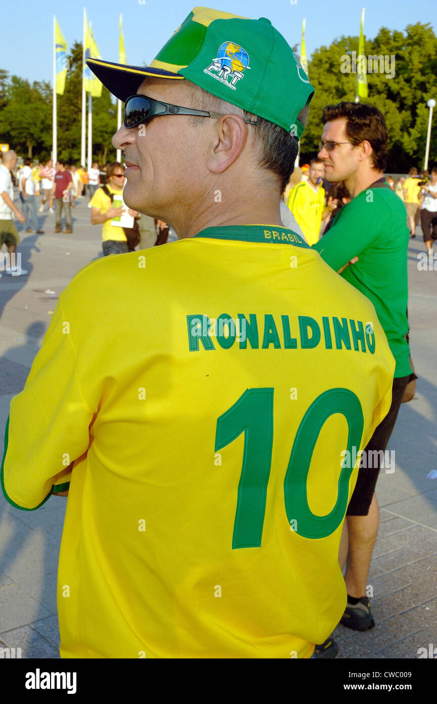 WM - Il calcio brasiliano Foto Stock
