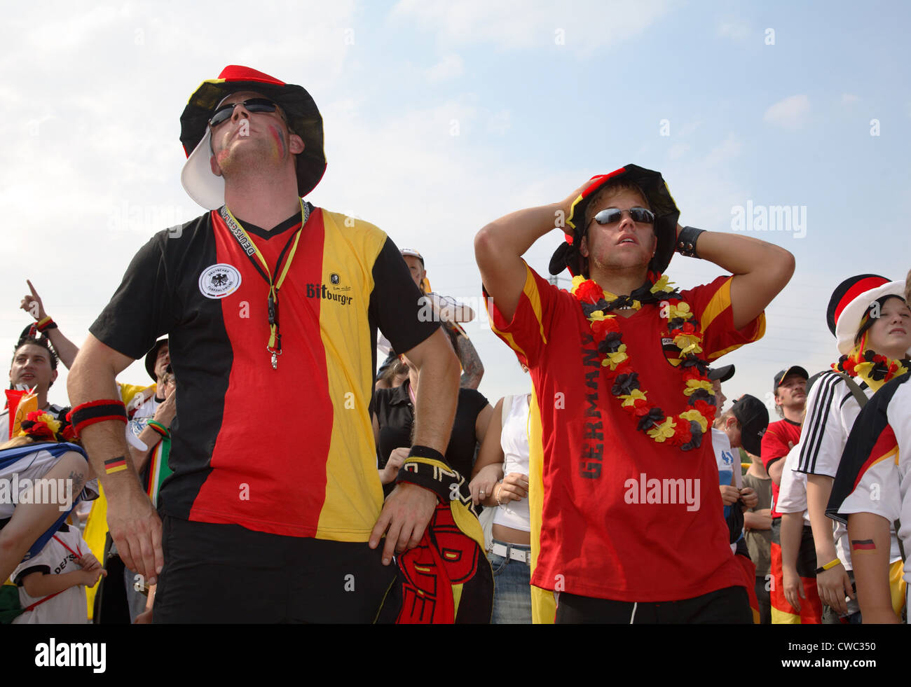 Gelsenkirchen, Fan Fest della Coppa del Mondo FIFA 2006 Foto Stock