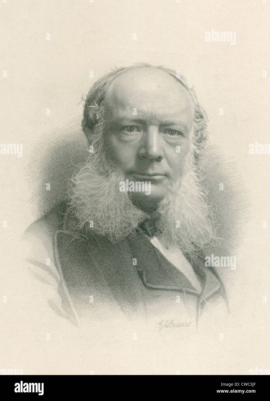 William Siemens 1823-1883 fratello minore di Werner stabilito 'Siemens Halske Co.' a Londra nel 1858 e gestito il Foto Stock