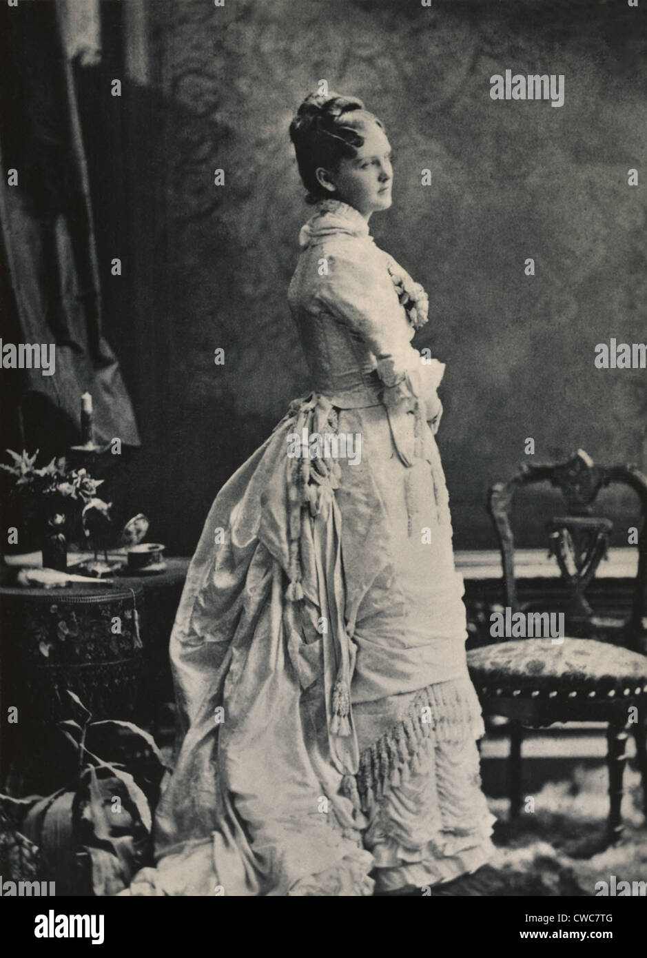 Theodore Roosevelt prima moglie Alice Lee Hathaway 1861-1884 . Ca. 1880. Si sposò con Roosevelt nel 1880 e morto nel 1884 di Foto Stock