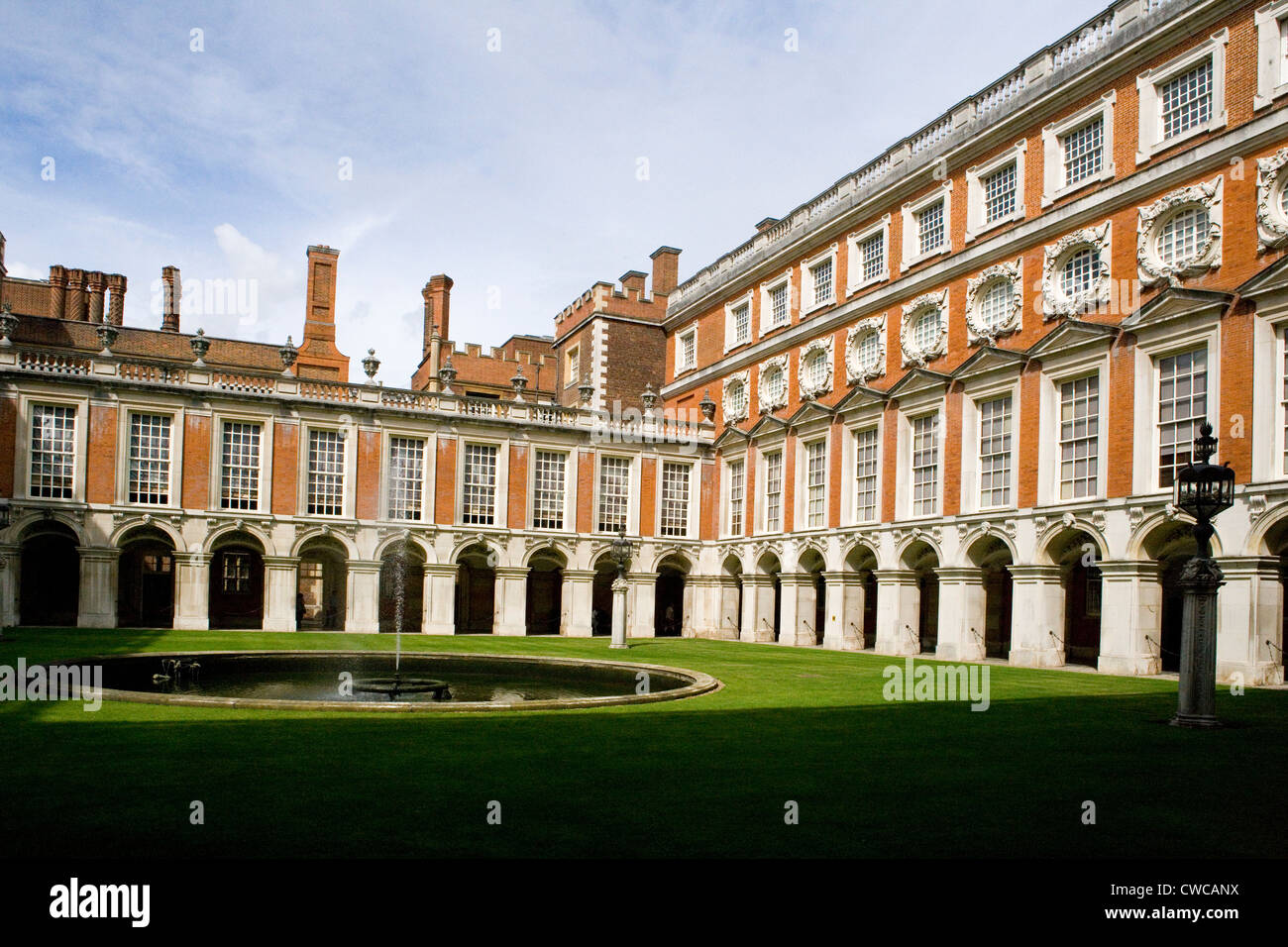 Hampton Court Palace Foto Stock