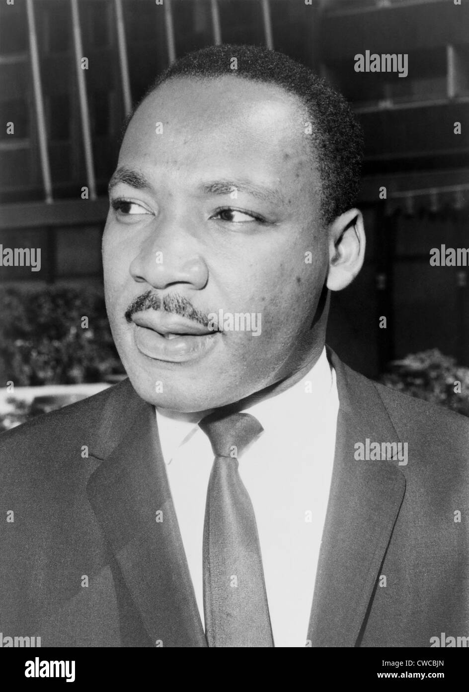 Martin Luther King Jr., leader della Southern Christian Leadership Conference, un organizzazione per i diritti civili dei. Il 14 ottobre 1964. Foto Stock