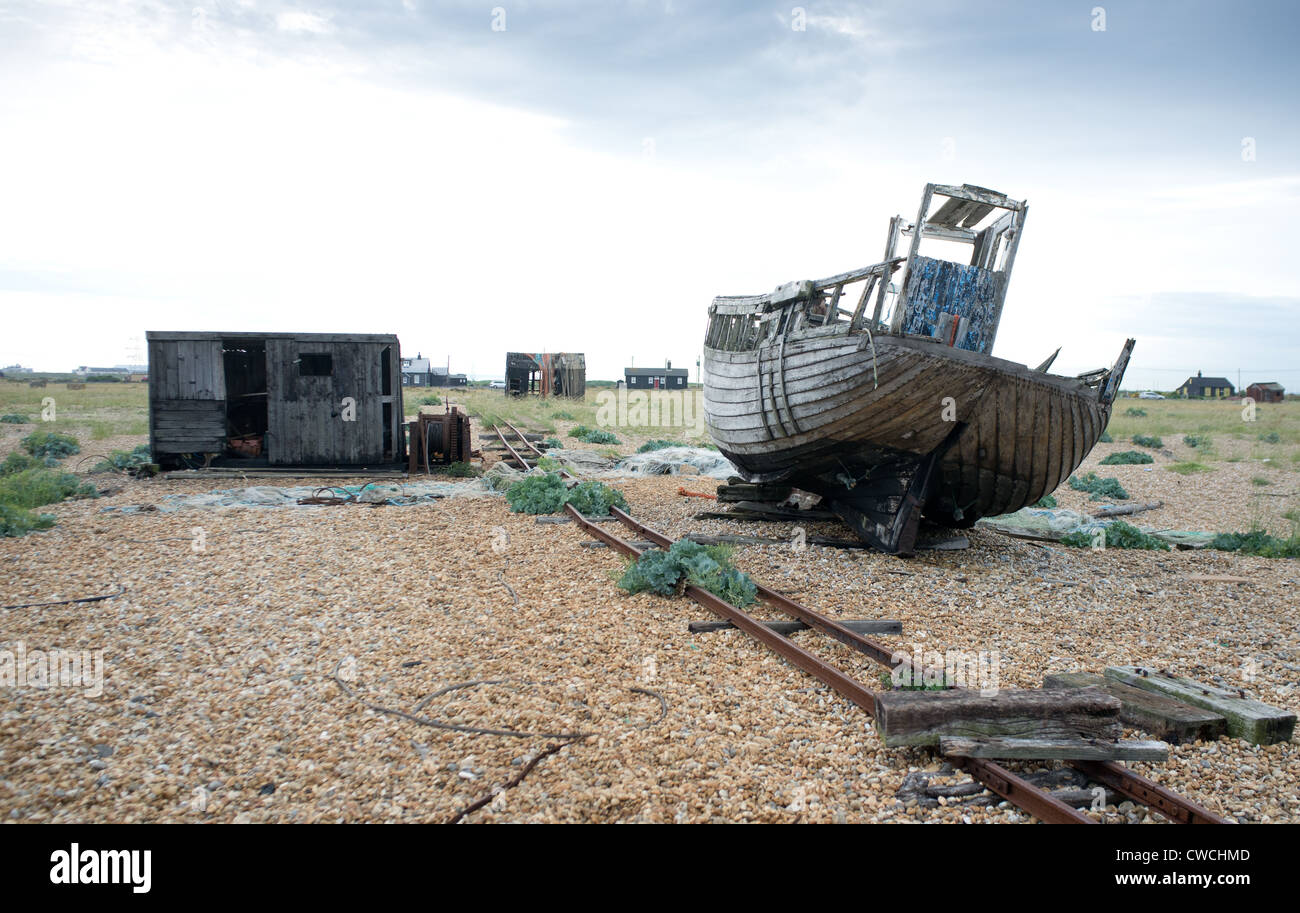 Dungeness, Kent, Inghilterra, Gran Bretagna, Foto Stock