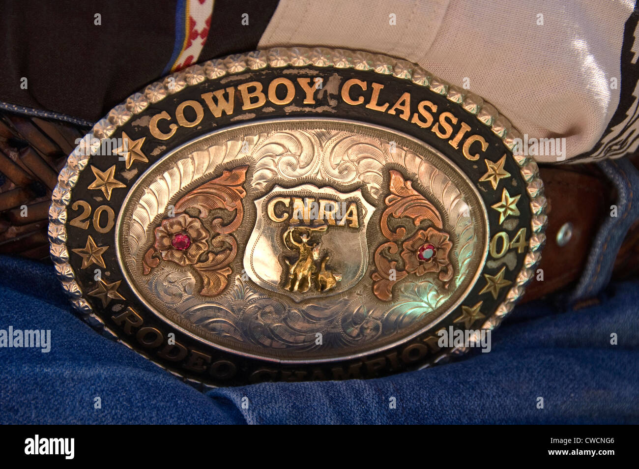 Cowboy belt buckle immagini e fotografie stock ad alta risoluzione - Alamy