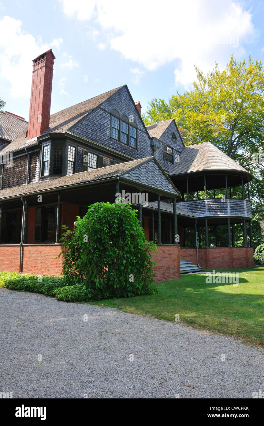 La Isaac Bell House, Newport, Rhode Island, STATI UNITI D'AMERICA Foto Stock