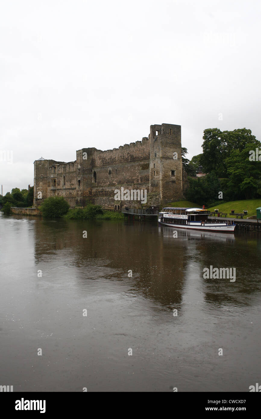 Il castello di Newark Newark-on-Trent, Newark, Nottinghamshire, England, Regno Unito Foto Stock