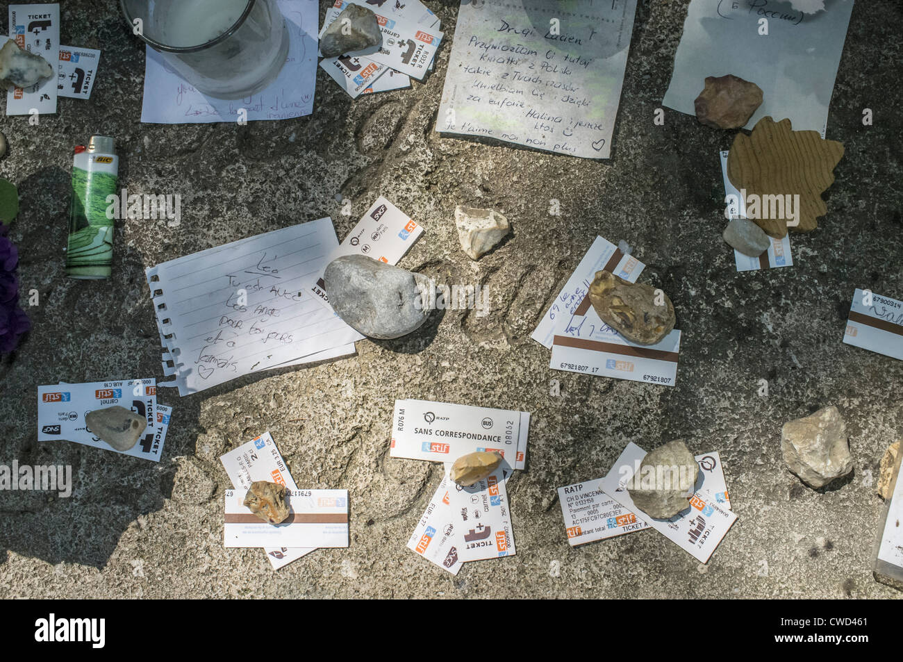 Parigi,Francia.cimitero Montparnasse,Serge Gainsbourg tomba. Foto Stock