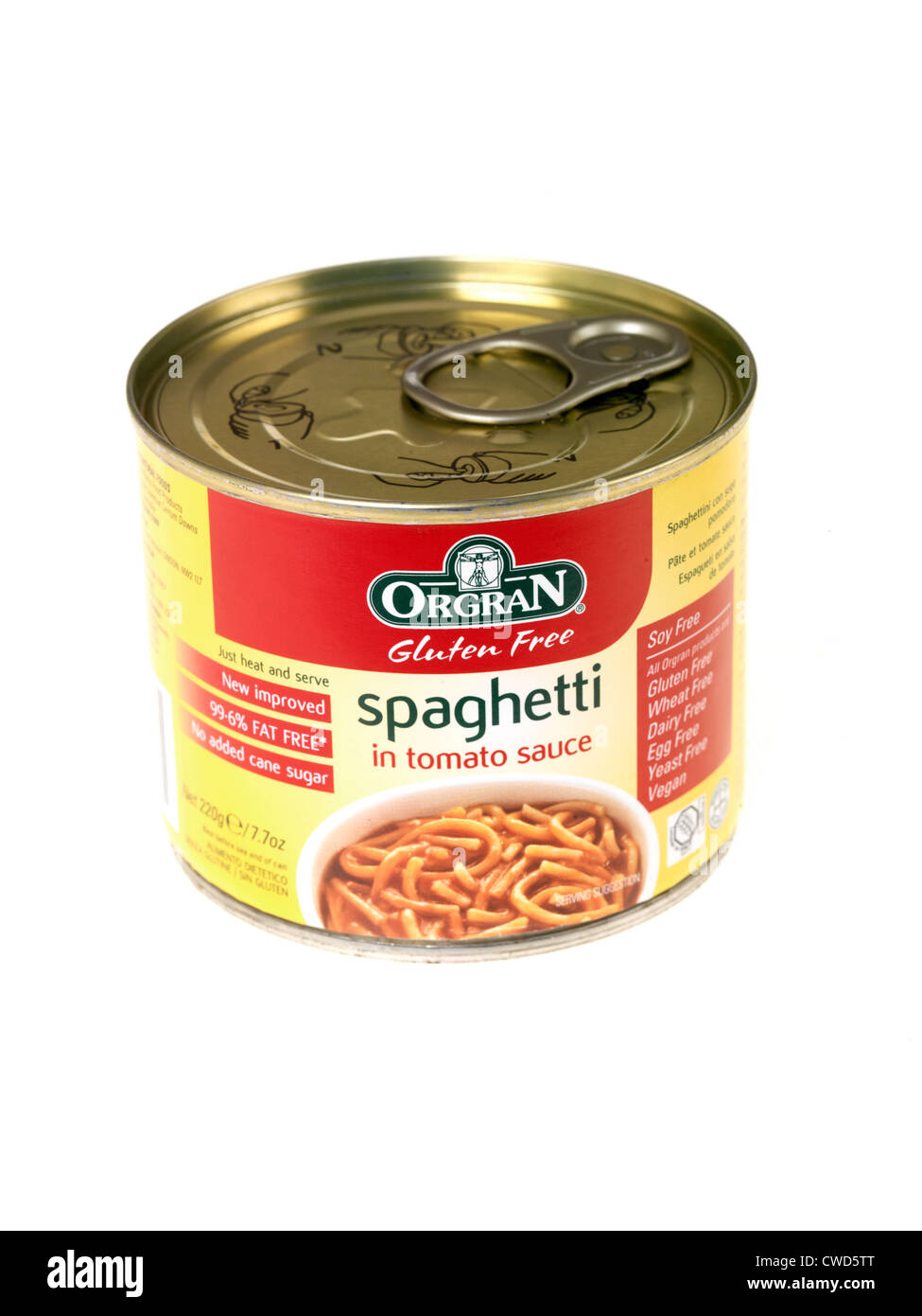 Senza glutine spaghetti Foto Stock