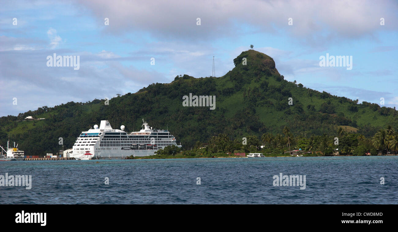 Chuuk [Truk] Isola. Stati federati di Micronesia. Oceano Pacifico. Foto Stock