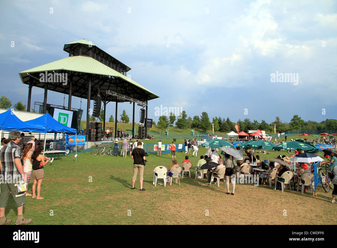 Una vista dello stadio al 2012 Toronto Jazz Festival Foto Stock