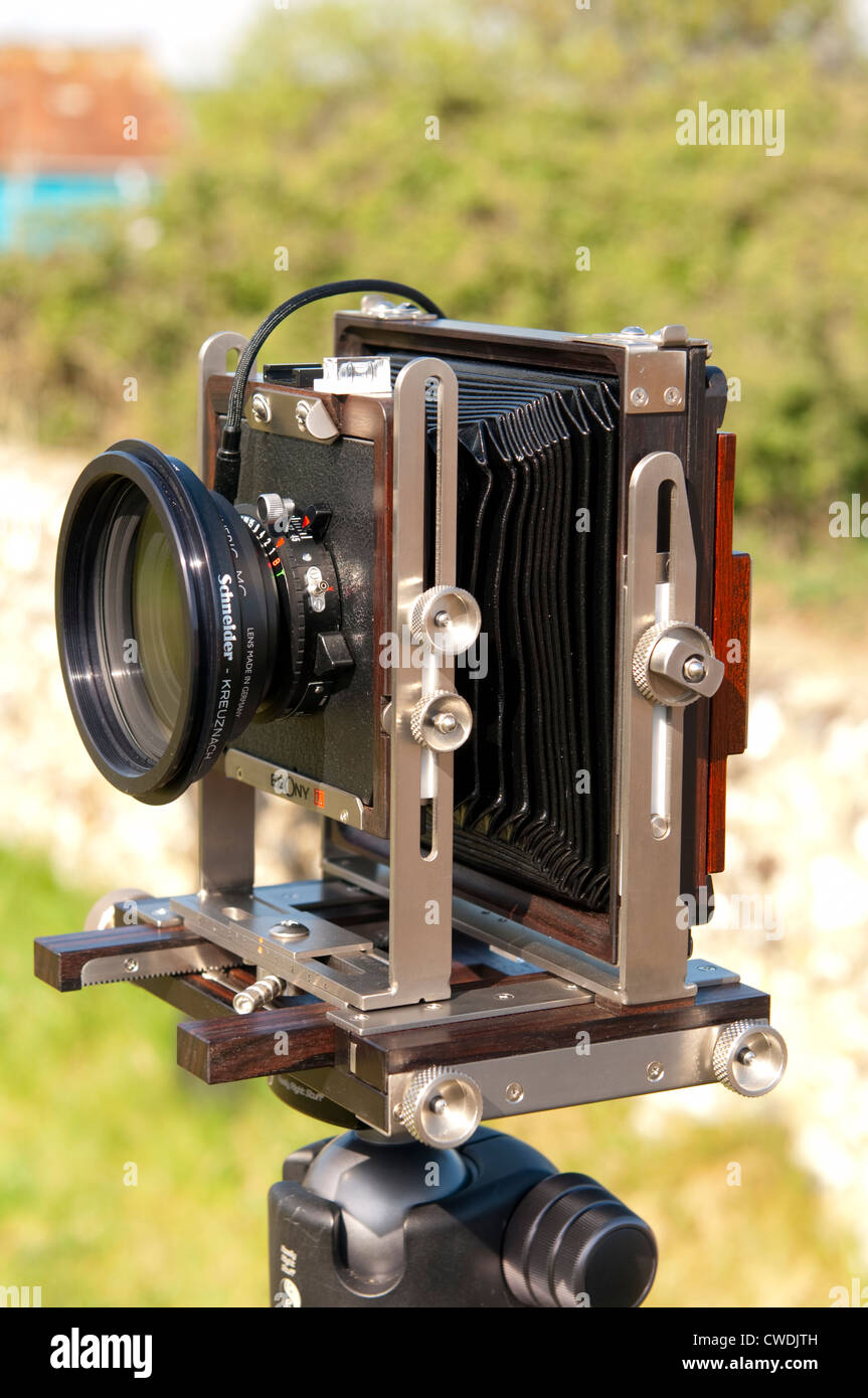 Un grande e moderno ebano formato SW45S Visualizza fotocamera Foto Stock