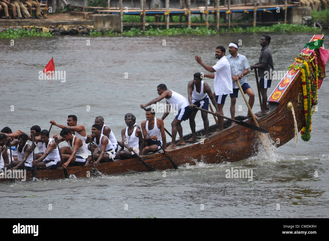 Nehru Boat Race Trophy 2012 Kerala, India Foto Stock