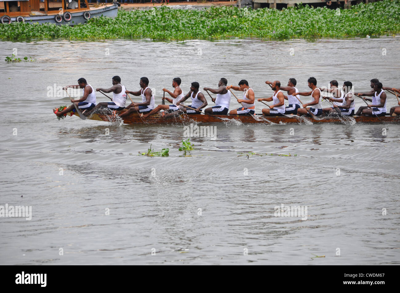 Nehru Boat Race Trophy 2012 Kerala, India Foto Stock