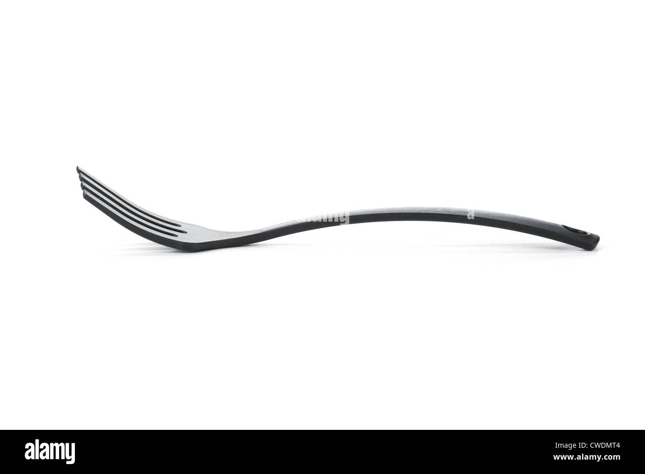 Plastica arnese da cucina. Isolato su sfondo bianco Foto Stock