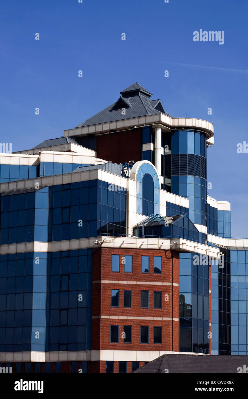 La Victoria Building Erie Basin Salford Quays Salford Greater Manchester Inghilterra England Foto Stock