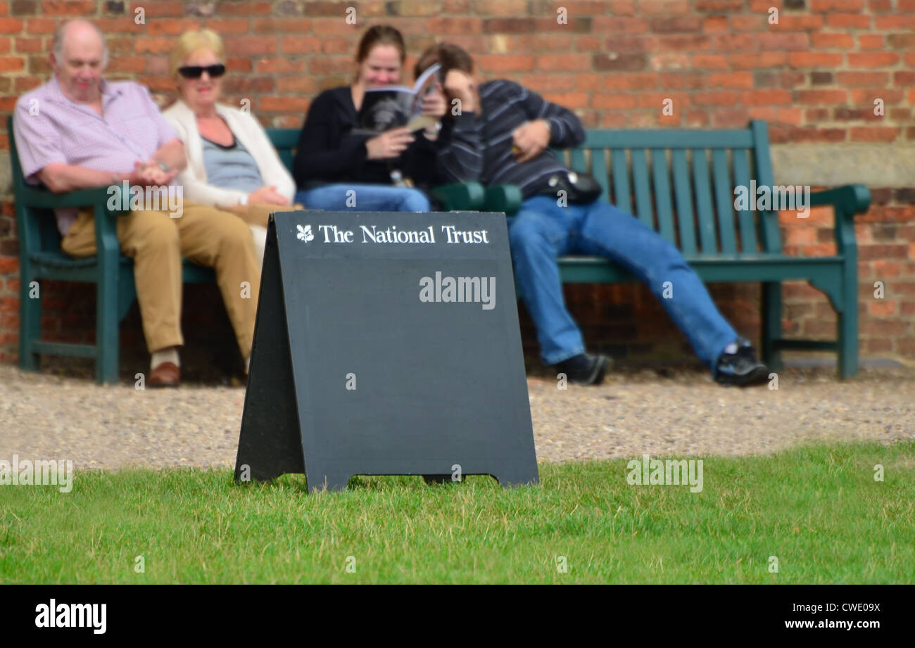 Lavagna vuota Foto Stock