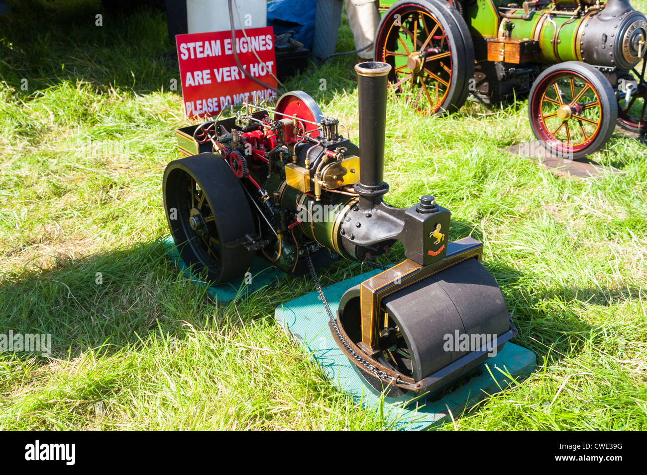 Egton borgo agricolo di mostrare, vicino a Whitby, North Yorkshire. Foto Stock