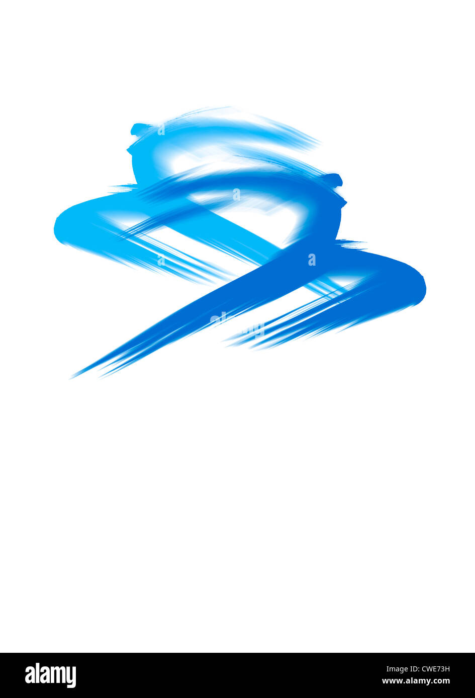 Due Ballerine Dancing graziosamente Foto Stock