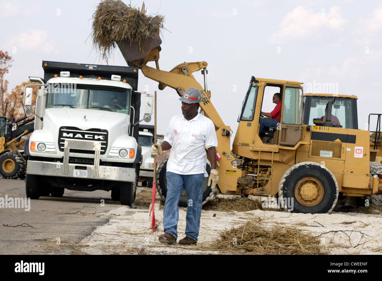 Uragano Katrina Foto Stock