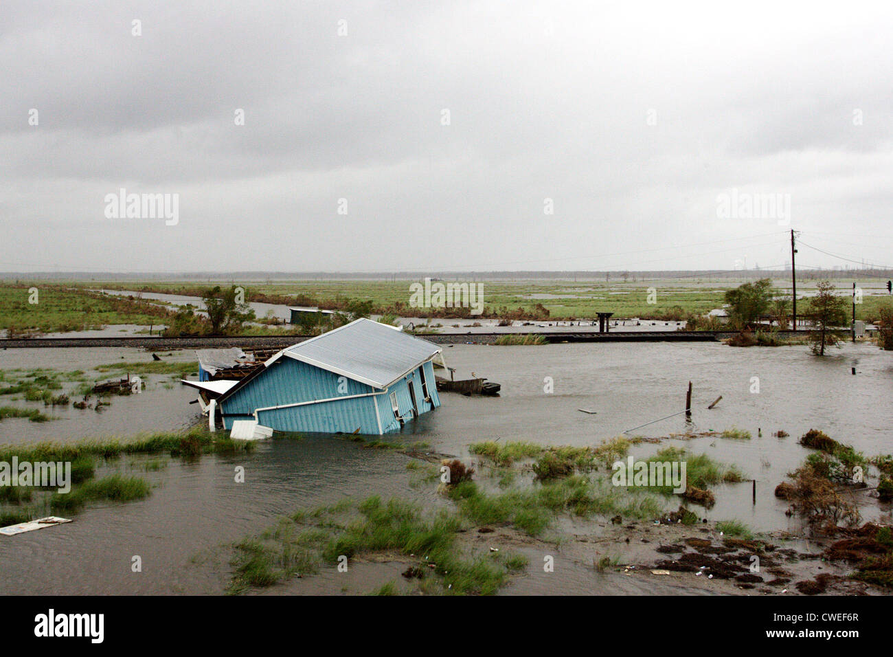 Uragano Katrina Foto Stock
