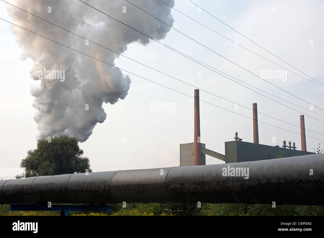 Industria pesante in Germania Foto Stock
