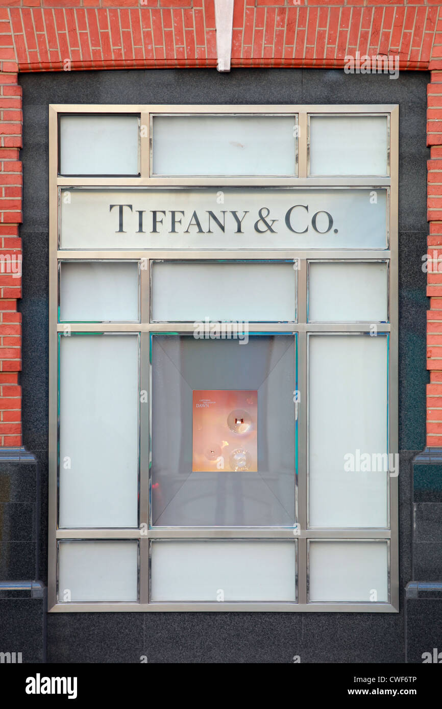 Tiffany & Co Shop Foto Stock