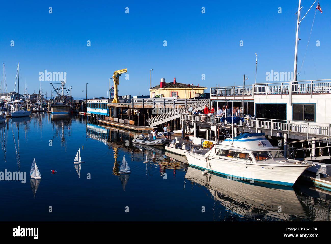 Marina di Monterey in California Foto Stock