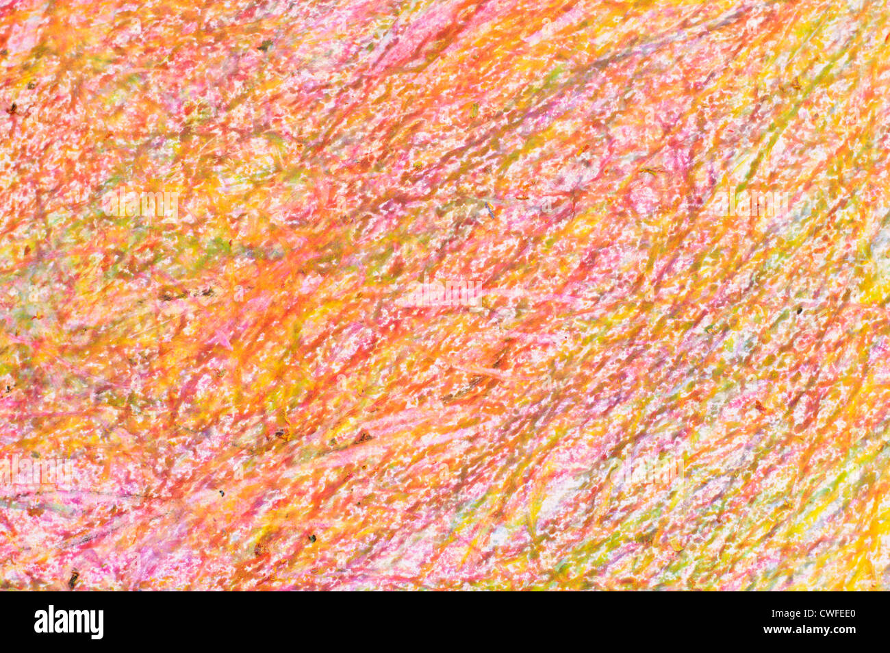 Crayon sfondo Foto Stock