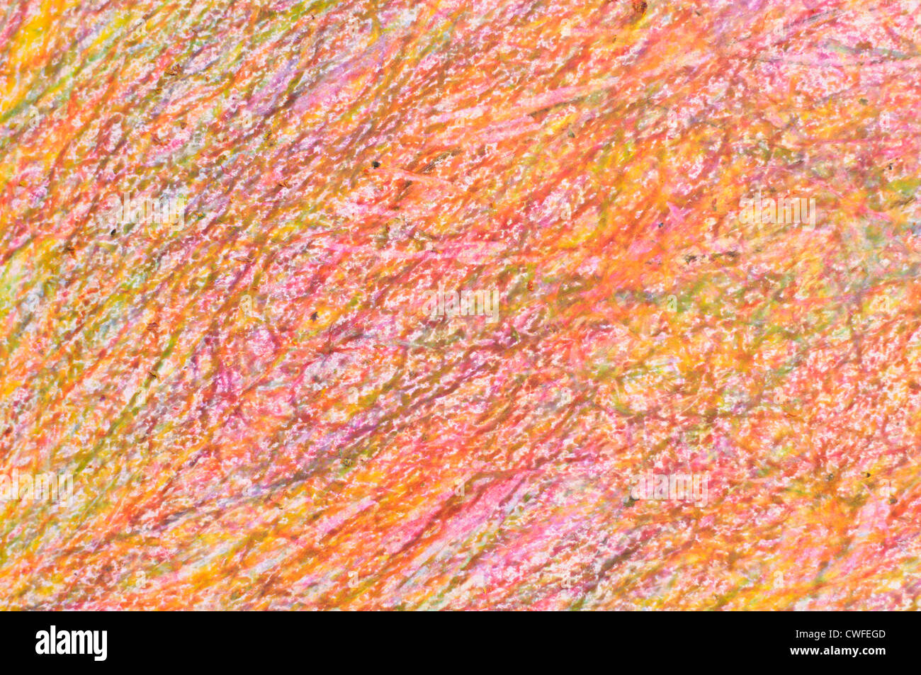 Crayon sfondo Foto Stock