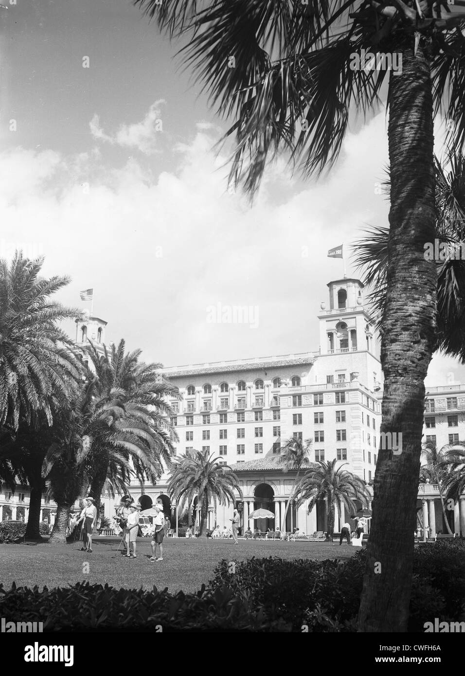 Il Breakers Hotel Palm Beach, Florida, 1957 Foto Stock