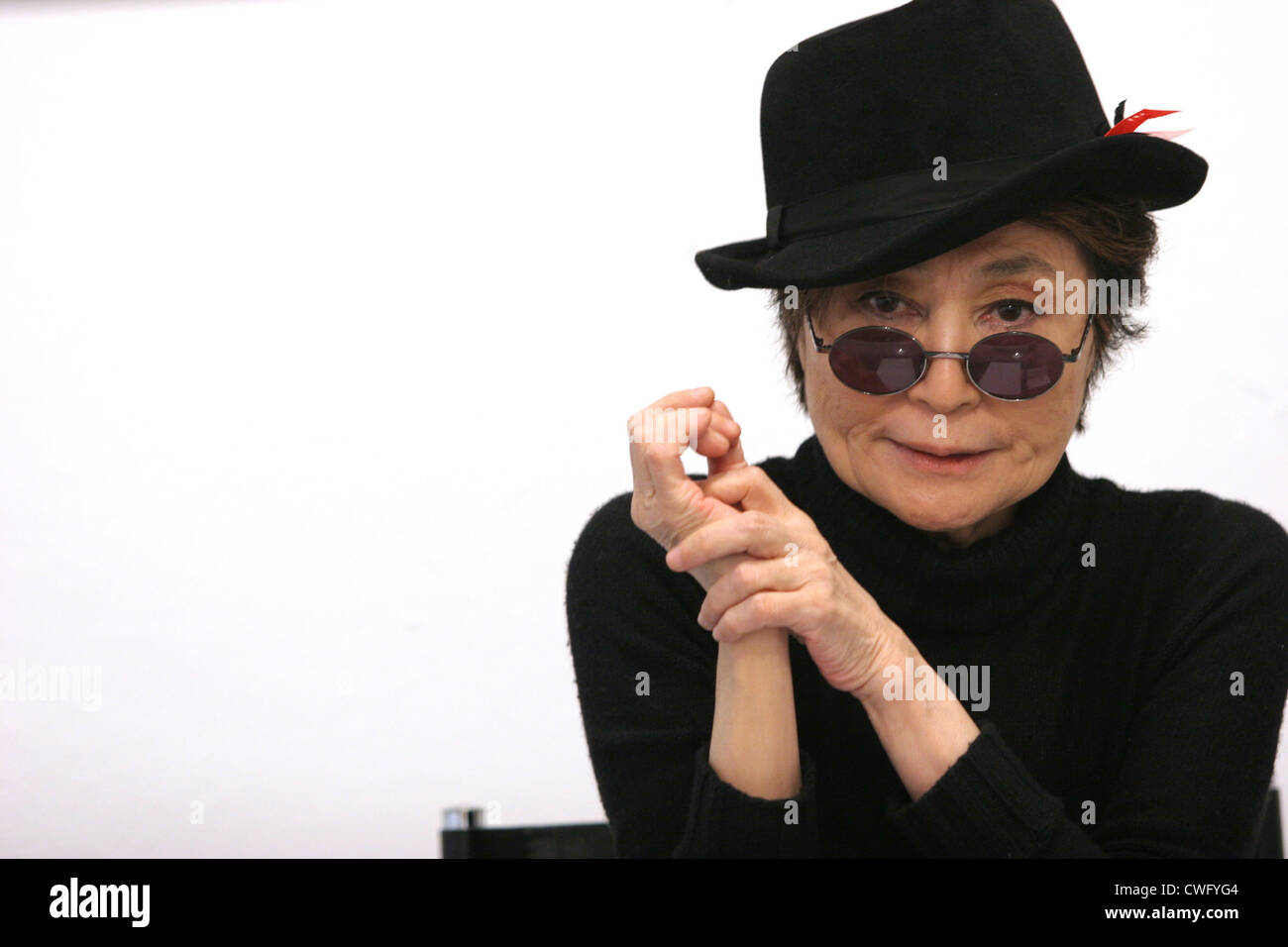 Yoko Ono Foto Stock