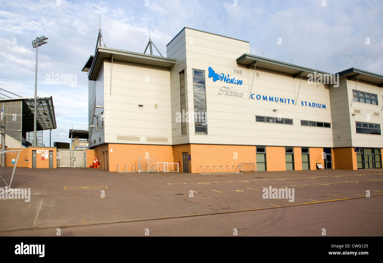 Weston Homes Comunità stadium Colchester Essex Inghilterra Foto Stock