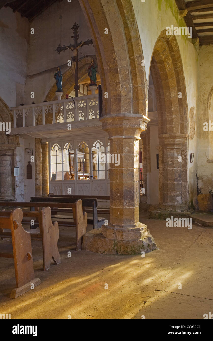 Tutti i Santi in chiesa o la Ramblers chiesa in Walesby nel Lincolnshire Wolds Area di straordinaria bellezza naturale, Inghilterra Foto Stock